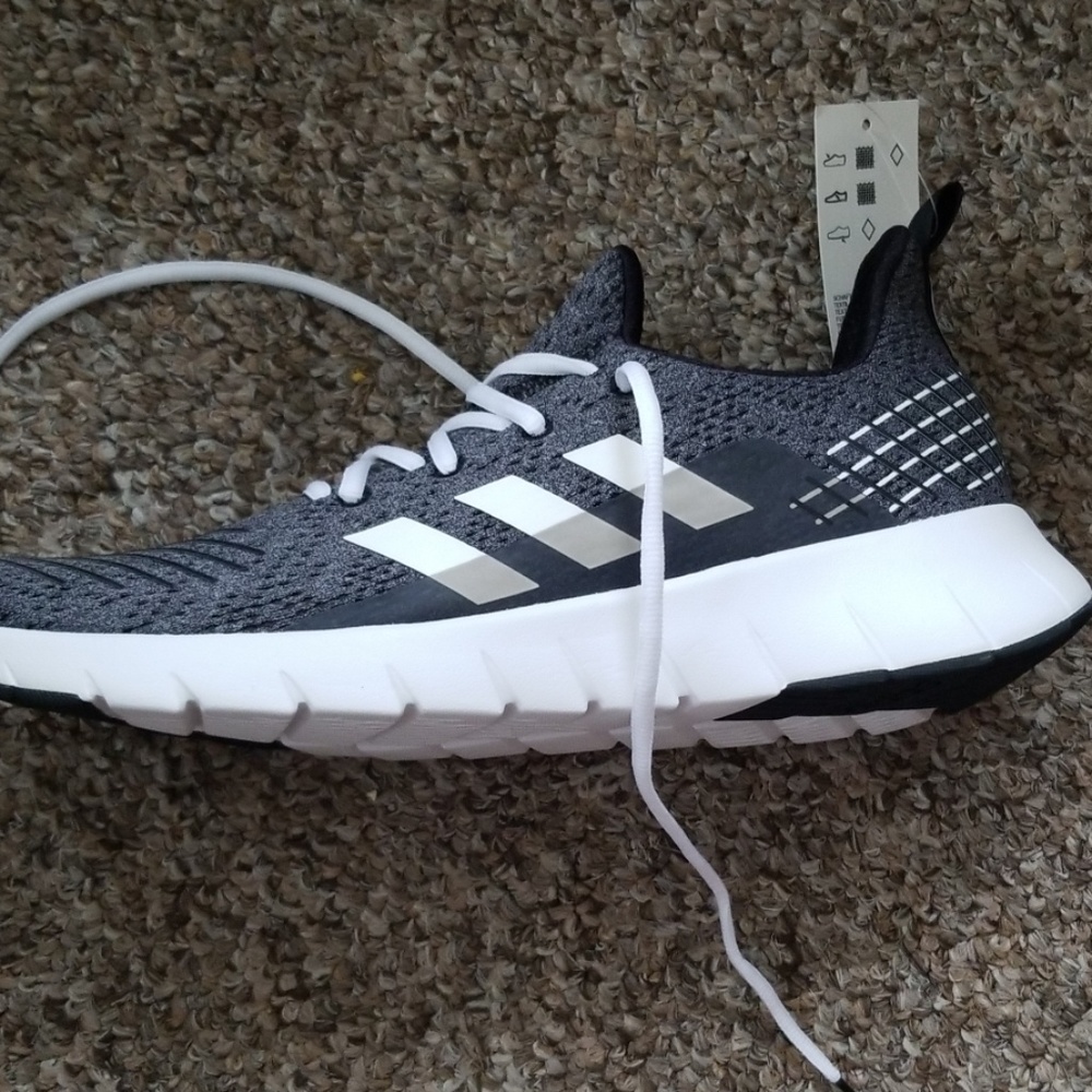 Adidas Asweego Mens Running Shoes Black Size 11.5
